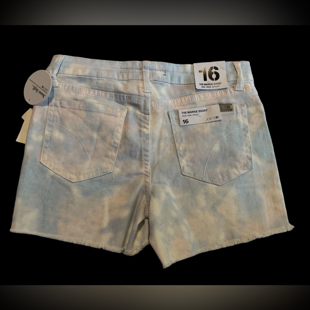 Girls Joe’s Jeans Markie Shorts in pastel watercolor NWT
